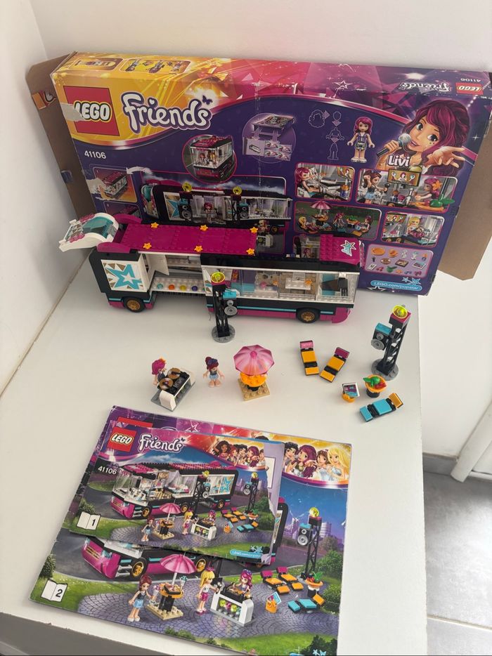 Lego Friends 41106 - la tournée en bus - photo numéro 2