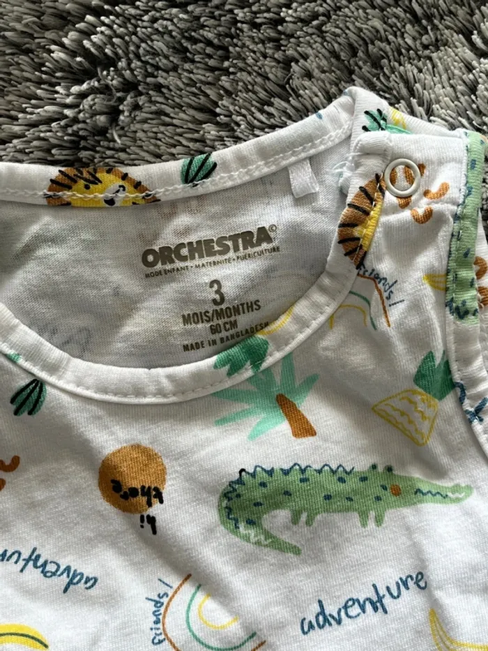 Lot ensemble 3 mois short marcel orchestra - photo numéro 4