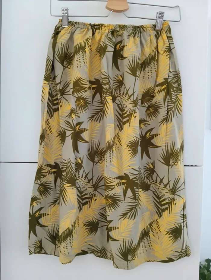 Jupe vintage handmade longueur midi - photo numéro 4