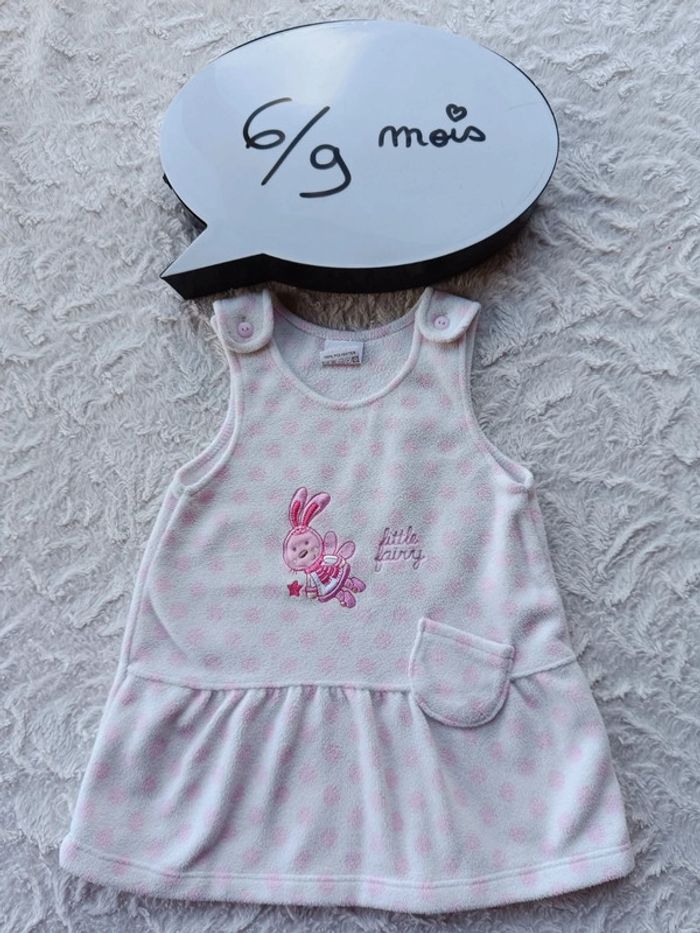 Robe Fille 6/9 mois Little fairy lapin fée