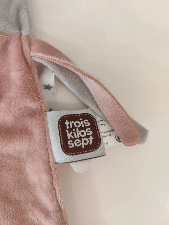 doudou plat licorne Trois Kilos Sept - photo numéro 3