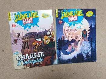 Lot de 2 J'aime Lire Max 9- 13 ans NEUF