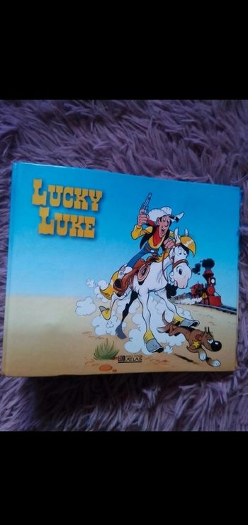 Classeur Lucky Luke avec 4 films d'animation