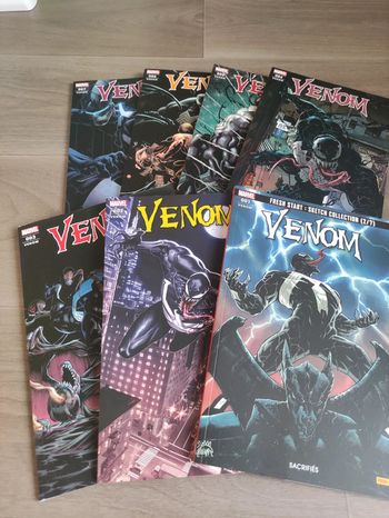 Lot 7 comics Venom