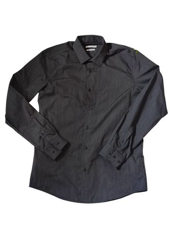 Chemise regular fit gris foncé taille unique