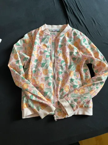 Veste à fleur