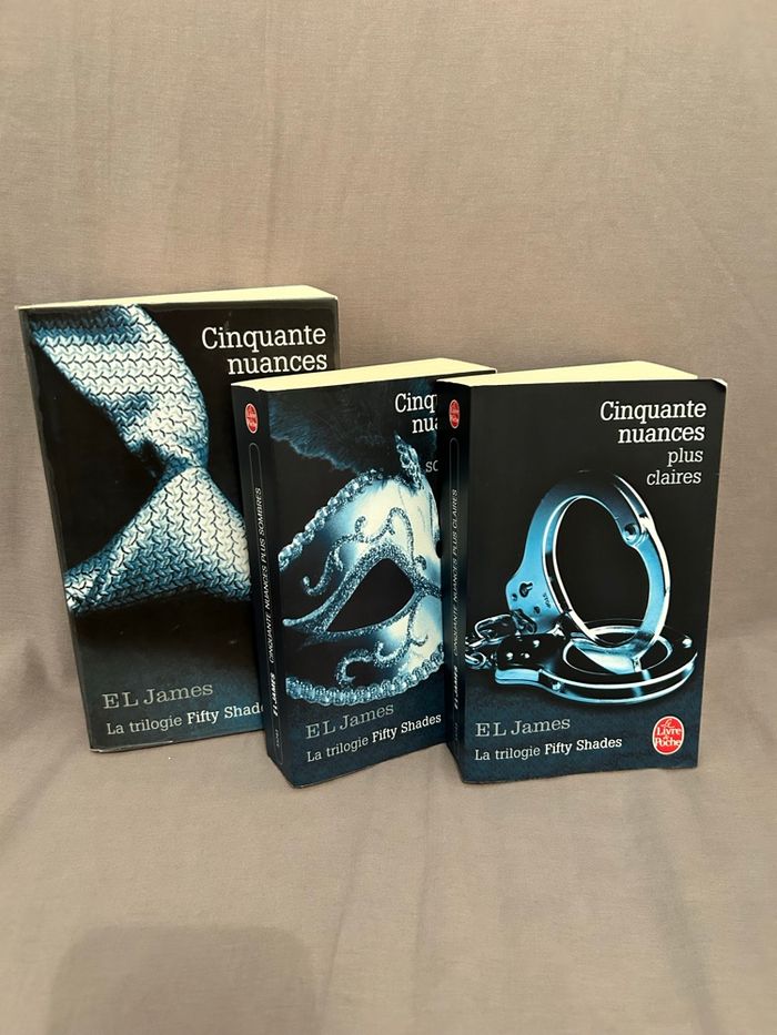 Lot 3 livres cinquante nuances fifty shades
