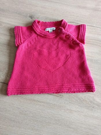 32. Pull Vertbaudet 6mois 67cm