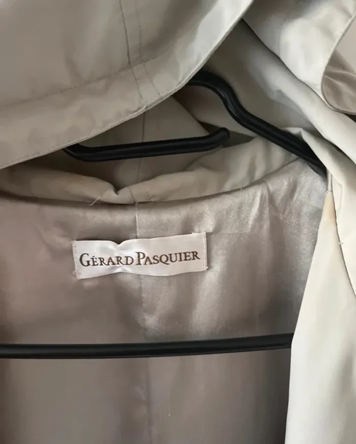 Imperméable crème Gérard Pasquier - photo numéro 3