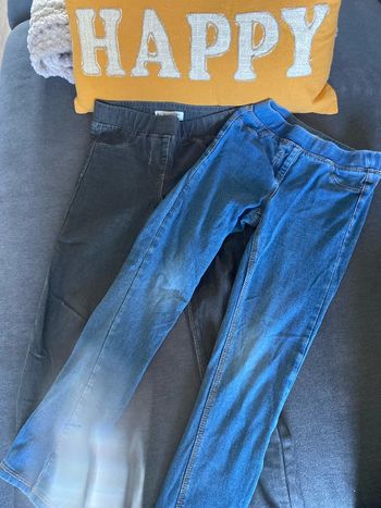 Lot deux jegging fille 8 ans