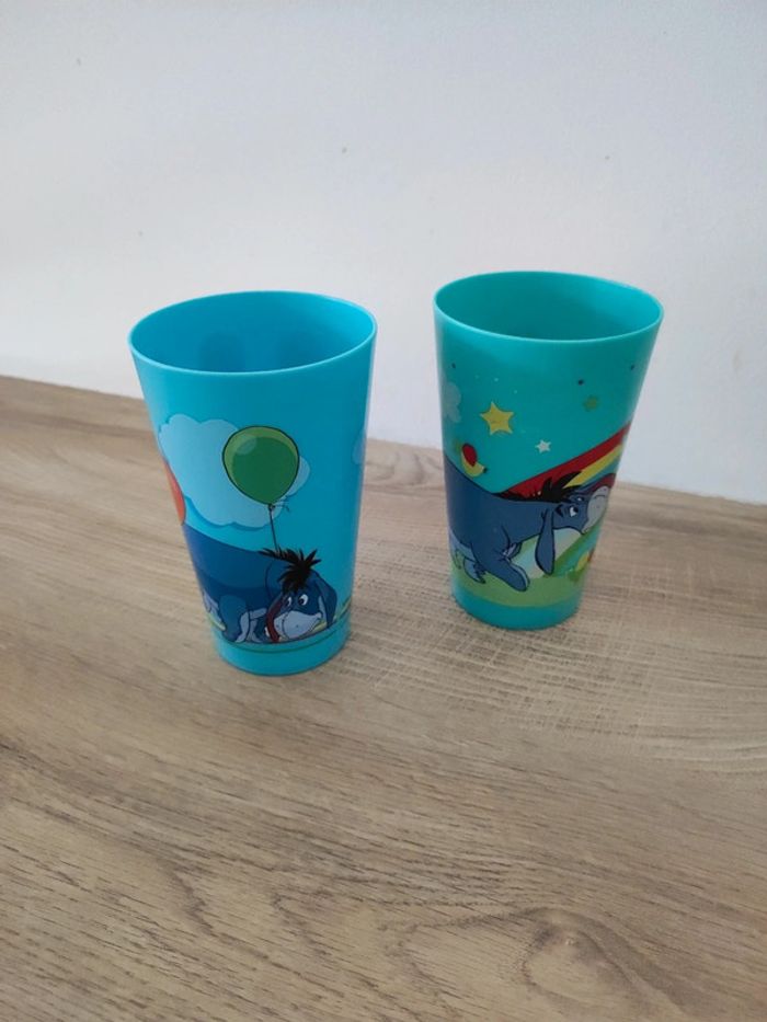 Lot 2 verres gobelets Disney - photo numéro 5