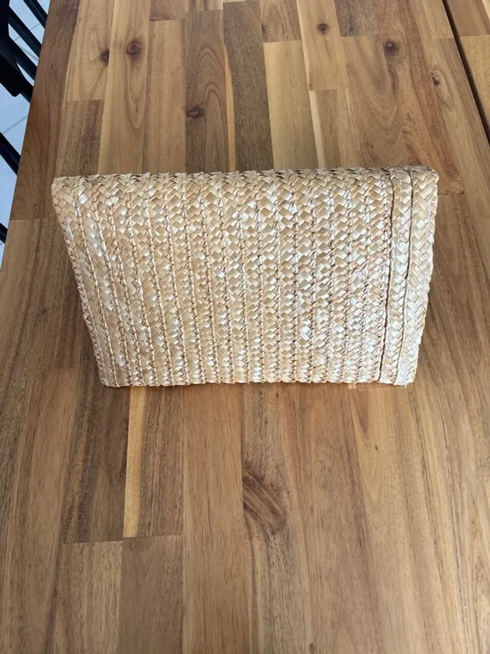Pochette en paille Love - photo numéro 7