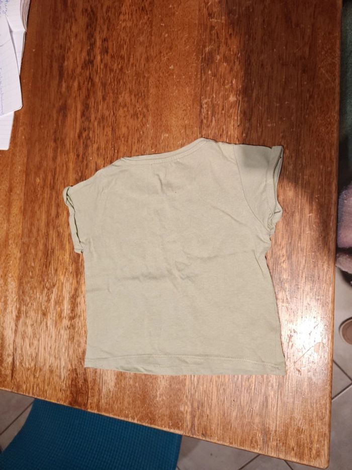 T shirt fille papillon taille 3 ans - photo numéro 4