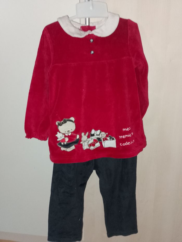 Ensemble où pyjama Noël 2 ans