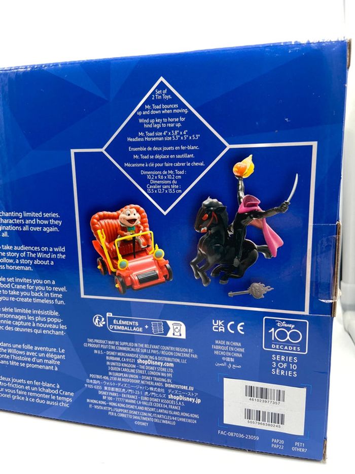 Ensemble de jouets Disney100 Decades M. Toad et Headless Horseman - photo numéro 4
