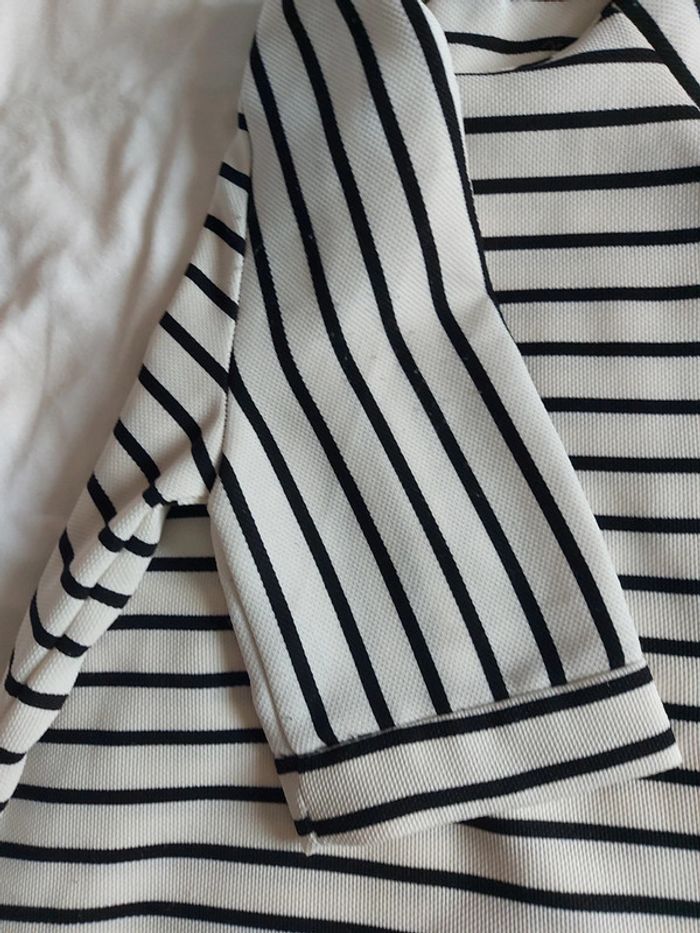 Top marinière Mango taille M 36-38 - photo numéro 3