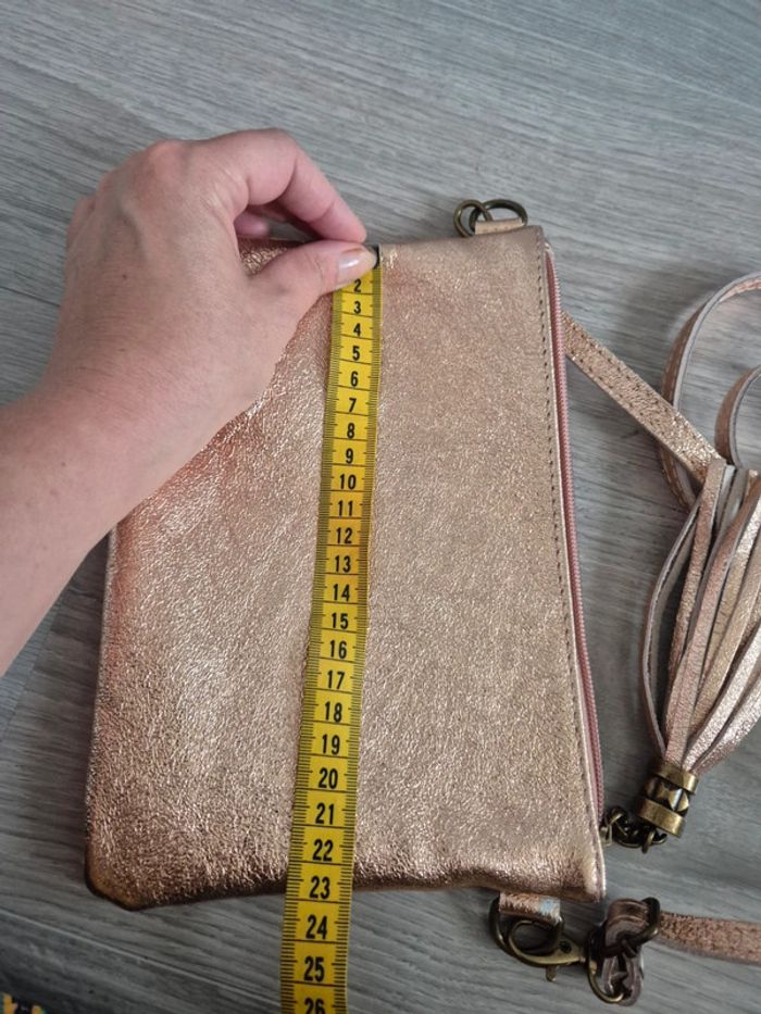 Sac bandoulière The Genuine  Leather - photo numéro 9