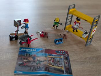 Playmobil 70446 Ouvriers avec échafaudage