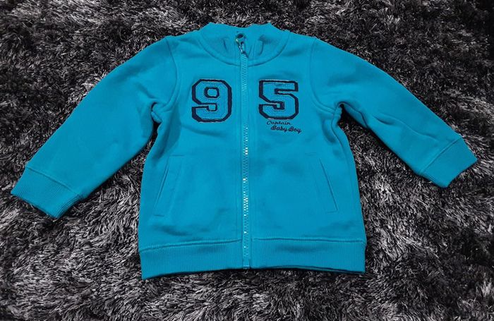 Gilet sweat zippé - 9 mois