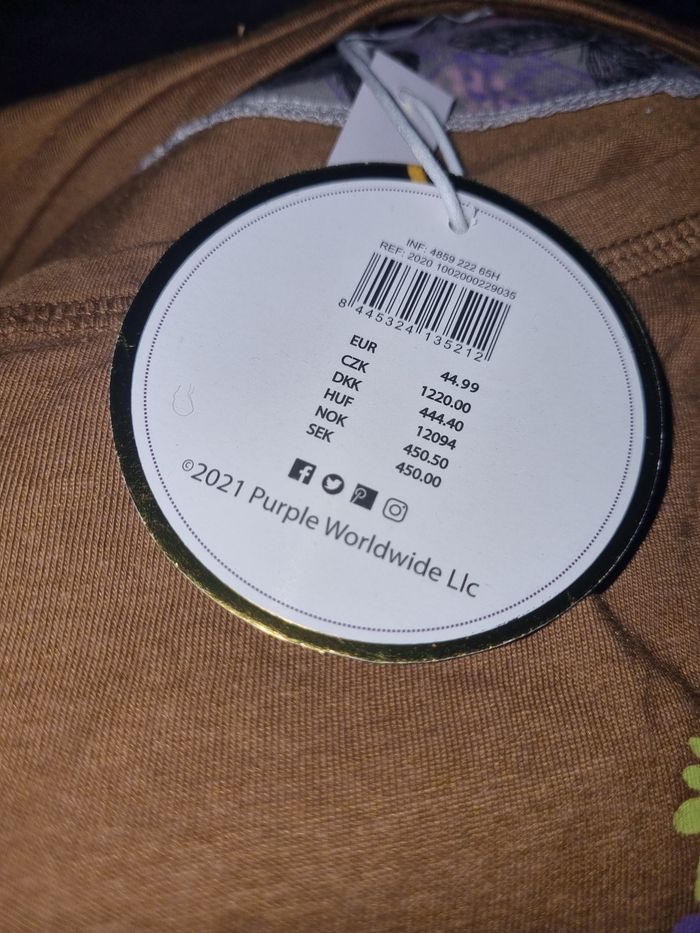 Ensemble pyjama papillons taille L - photo numéro 10