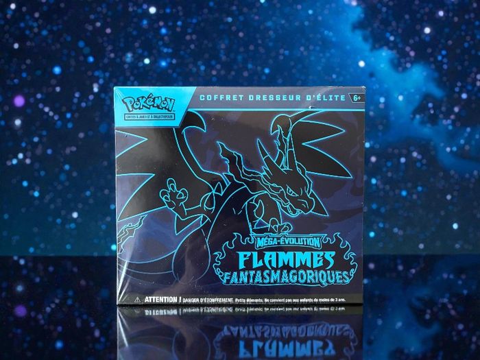 🔥 ETB Pokémon : Flammes Fantasmagoriques (ME02) - Neuf Scellé ✨