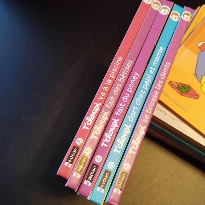 Lot livres enfant Nathan T'choupi - photo numéro 7