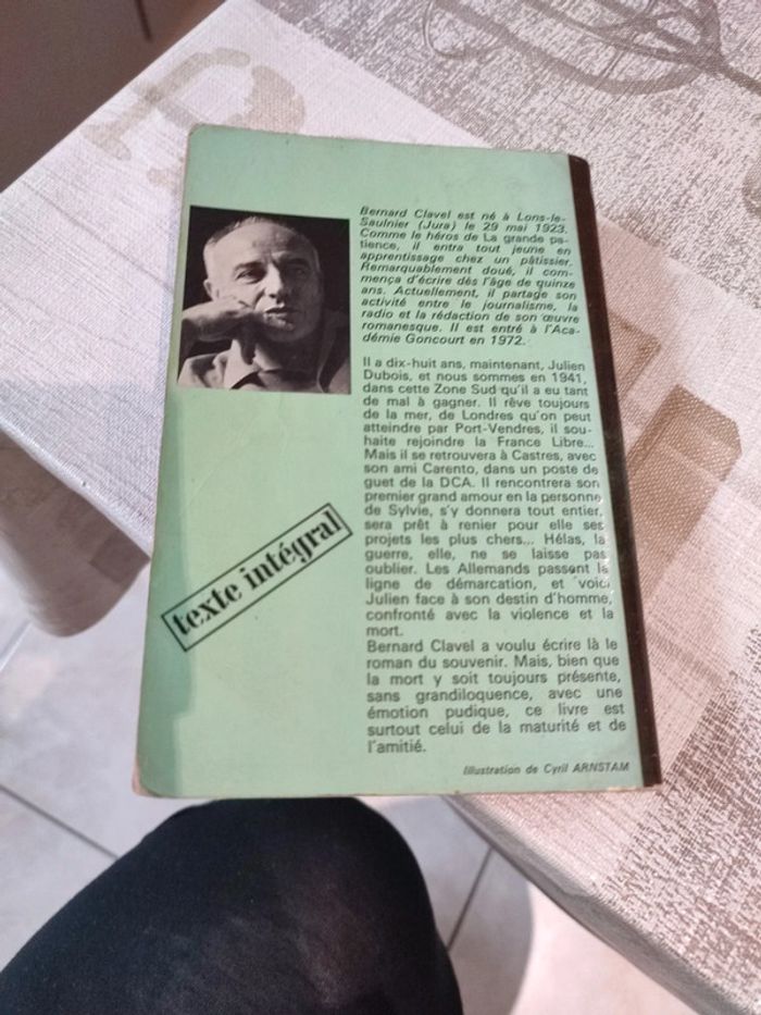 Le cœur des vivants la grande patience, de Bernard Clavel - photo numéro 2