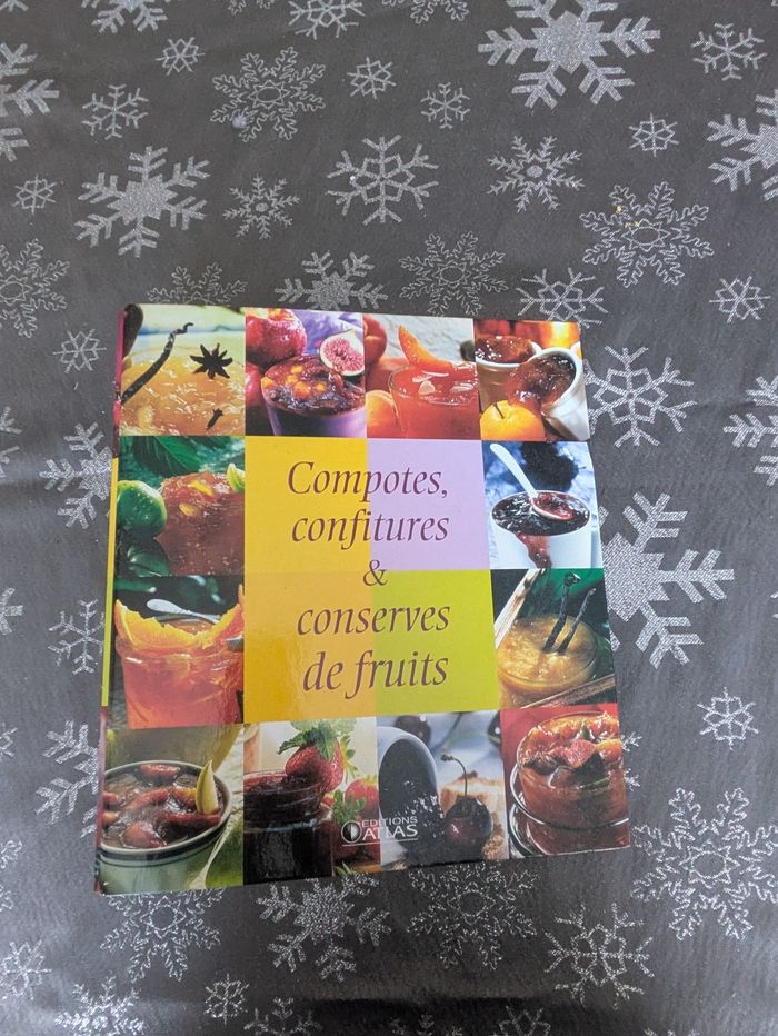 Classeur 69 recettes cuisine compotes, confitures et conserves