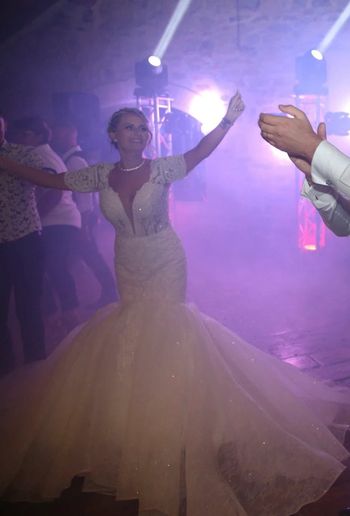 Robe de mariée sirène / princesse évasé en bas