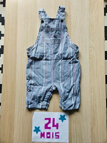 Salopette été Orchestra 23 mois