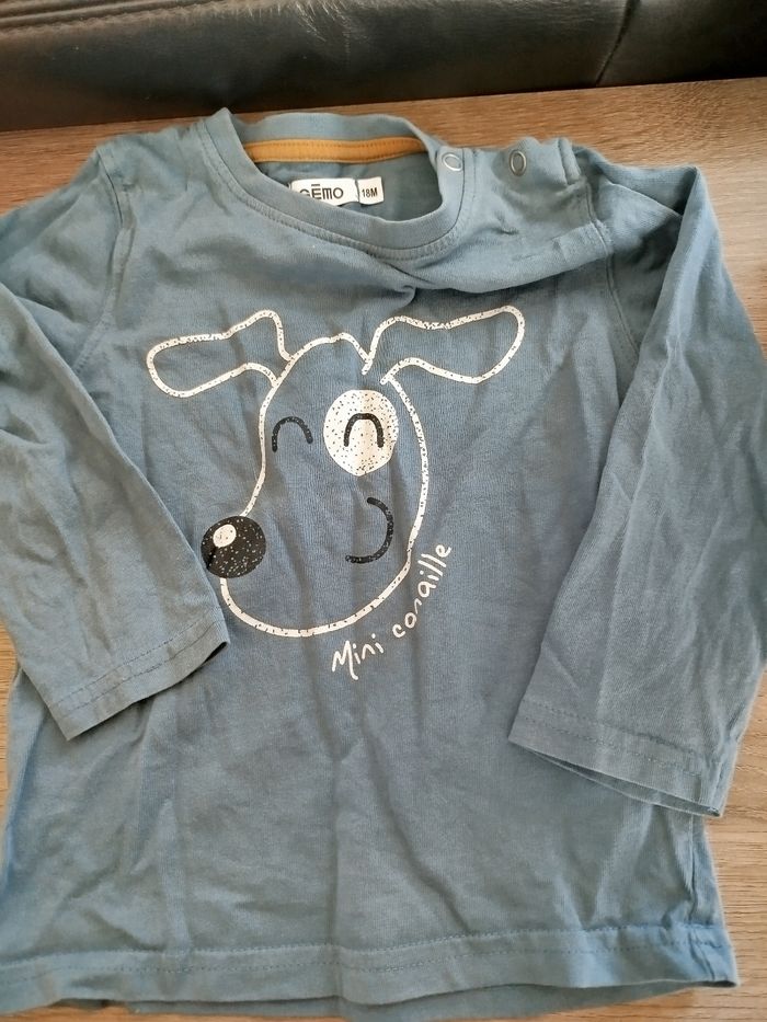 T shirt manches longues 18 mois - photo numéro 3