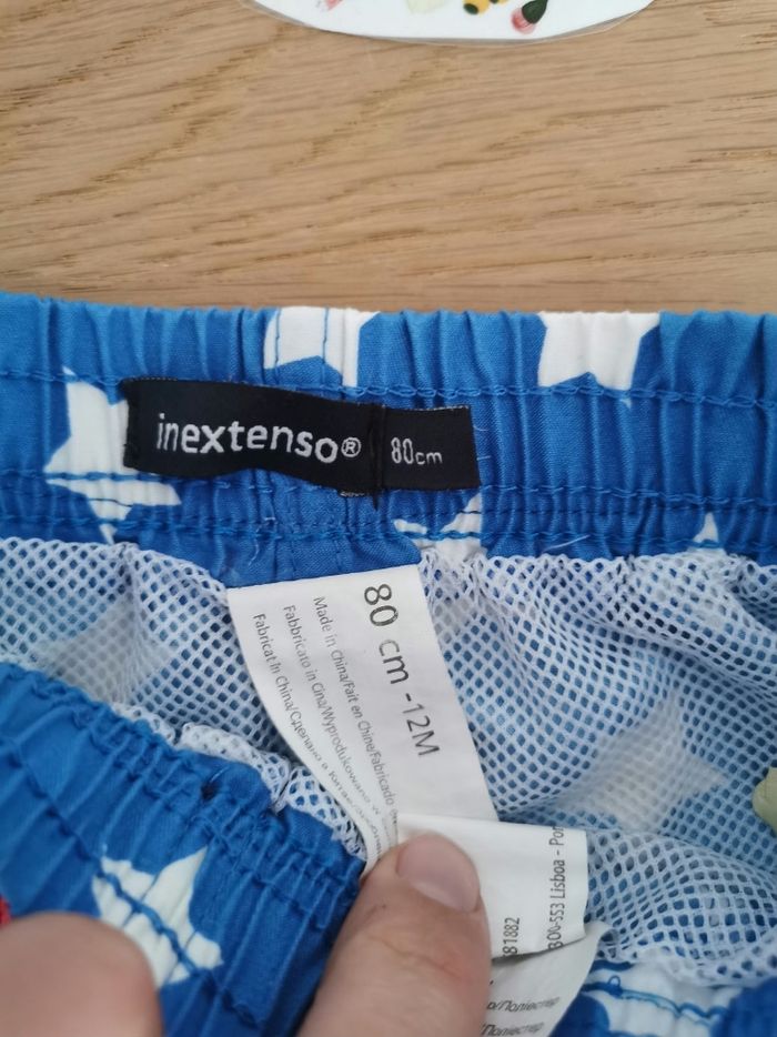 Short de bain bébé garçon 12mois in extenso en excellent état - photo numéro 2