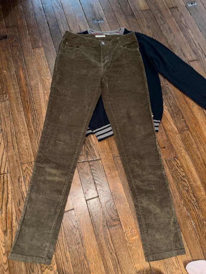 pull TAO et pantalon velour Monoprix 14 ans - photo numéro 3