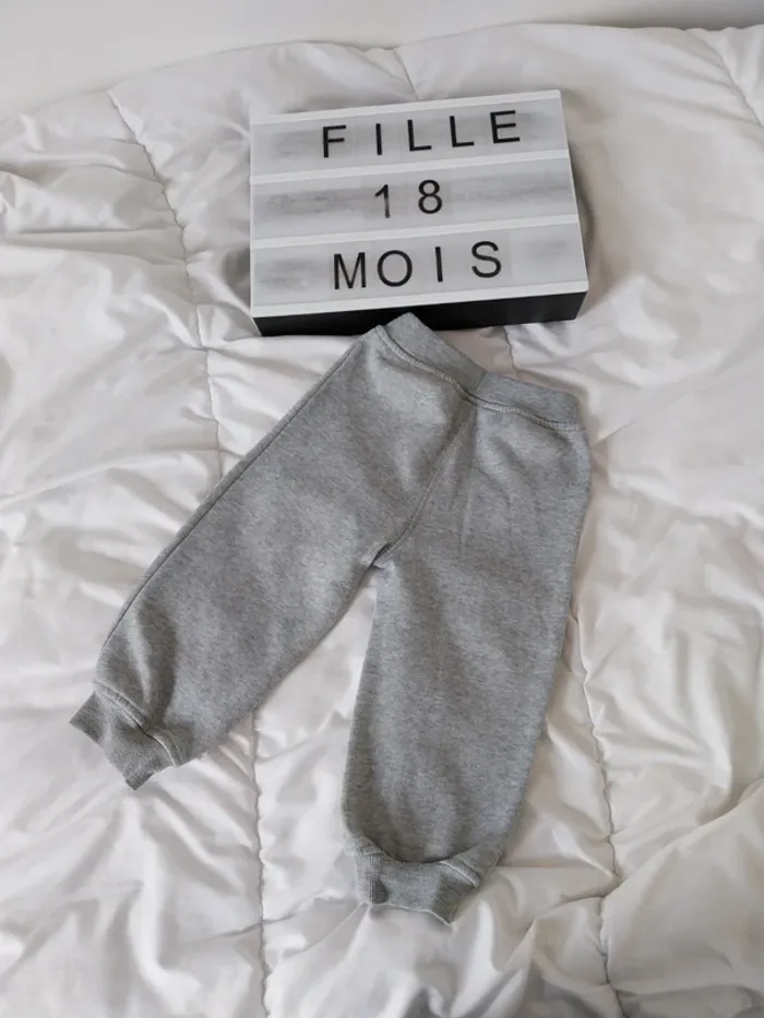 Jogging fille 18/24 mois Miss Cutie - photo numéro 2