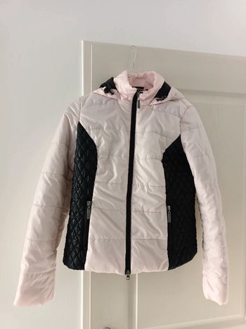 Veste matelassée légère rose noire mi saison 36 bonprix