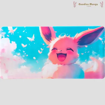 Tapis de souris Évoli – Sourire & Papillons – Pokémon