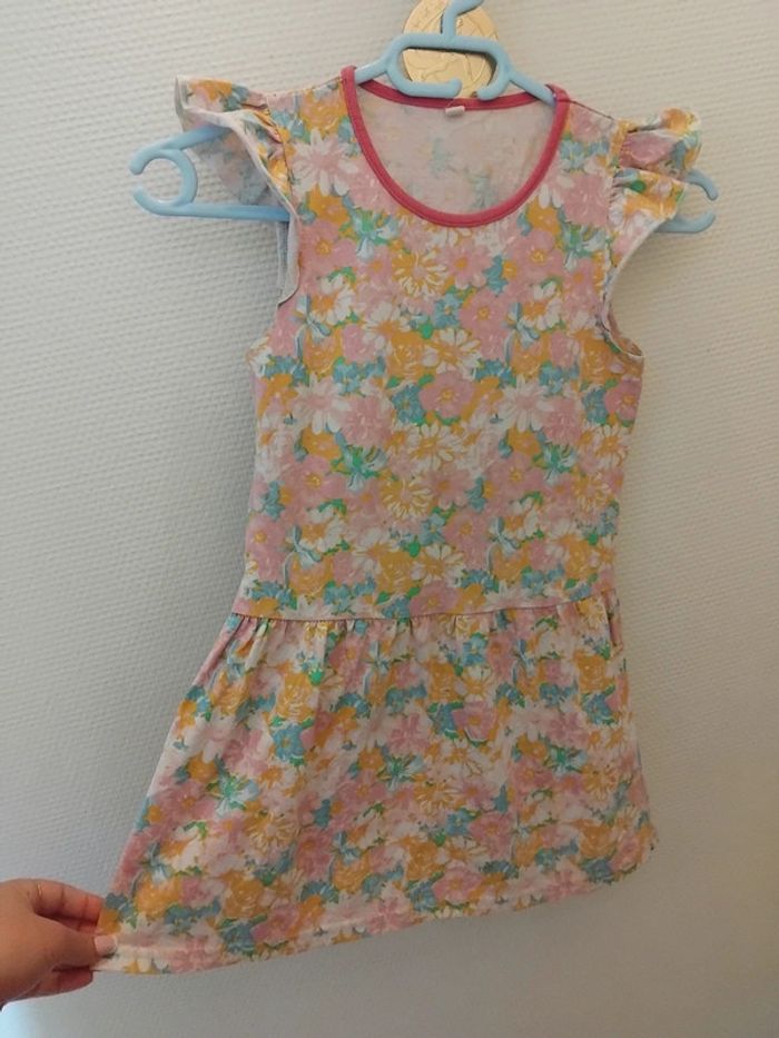 Robe fille floré taille 8/9ans 130cm - photo numéro 2