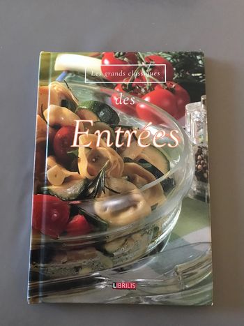 Livre Grands classique des entrées