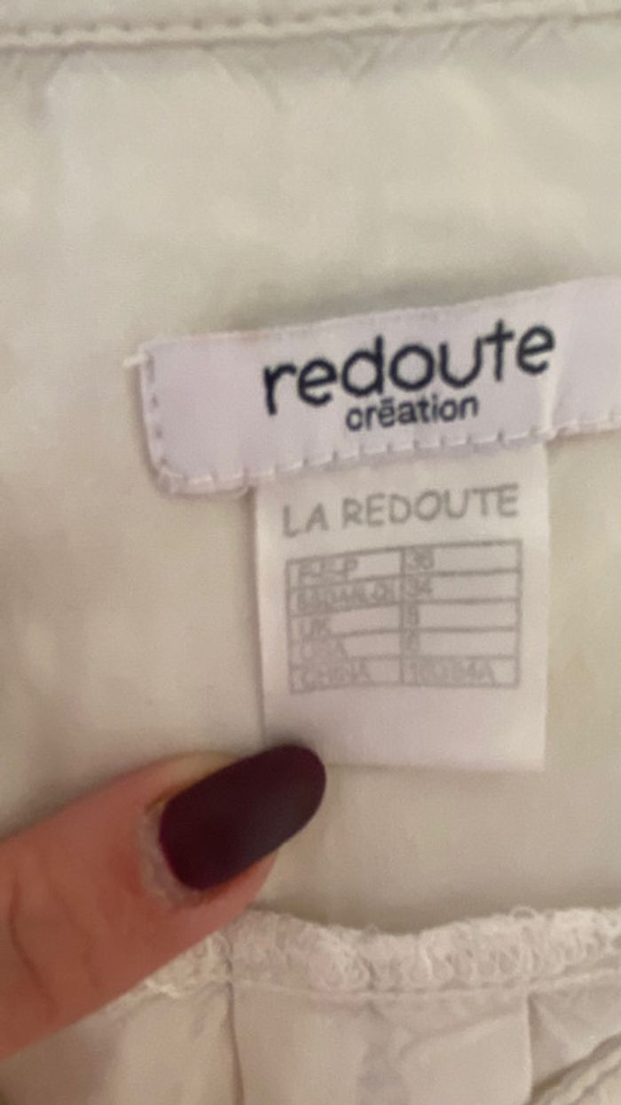 Blouse blanche La Redoute - photo numéro 5