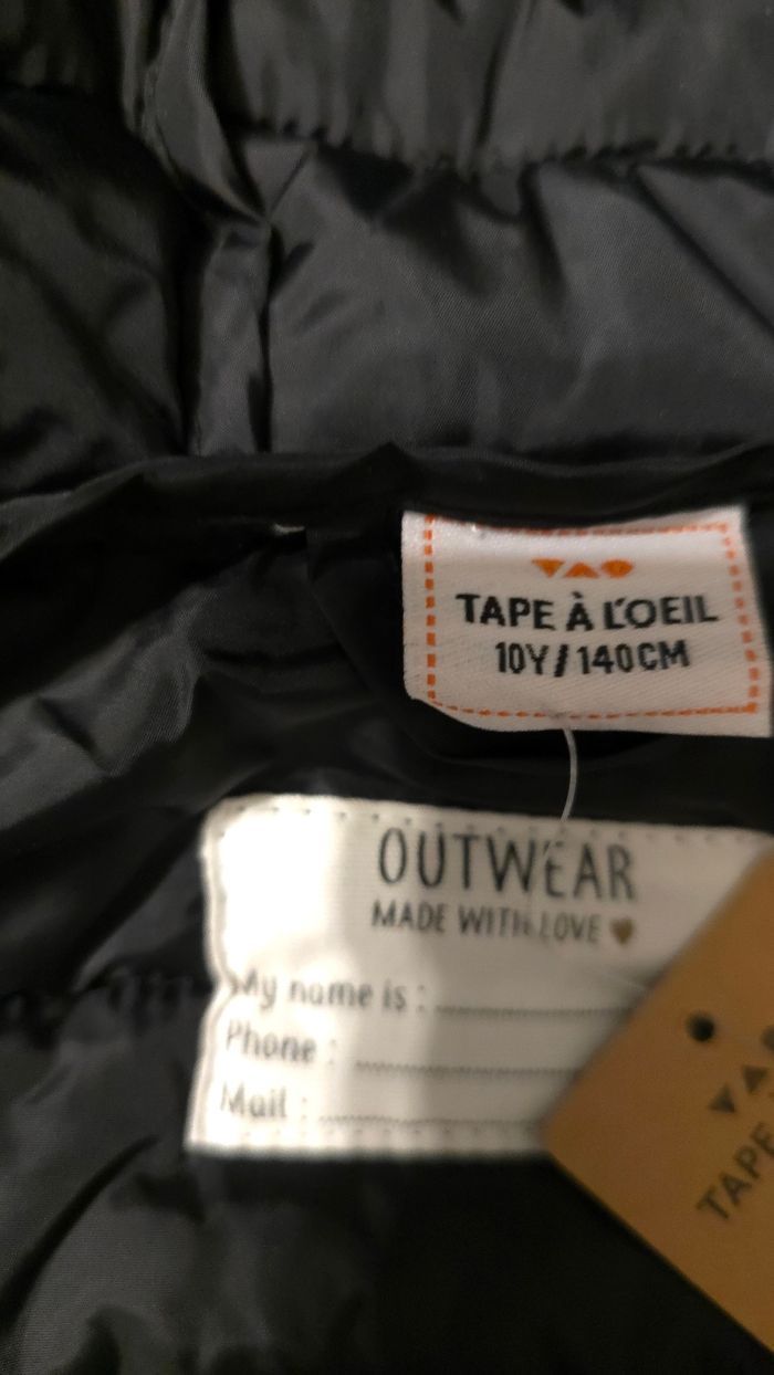 Neuve (non portée)🏷 🥰😍🩷 doudoune 10 ans fille 😍🥰🩷 - photo numéro 4