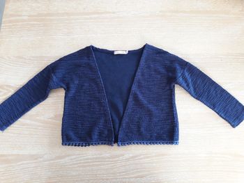 Gilet ouvert G'Kids (Gémo) fille 6 ans - Très bon état