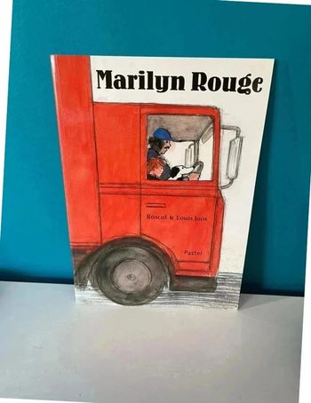Livre école des loisirs marilyn rouge édition pastel