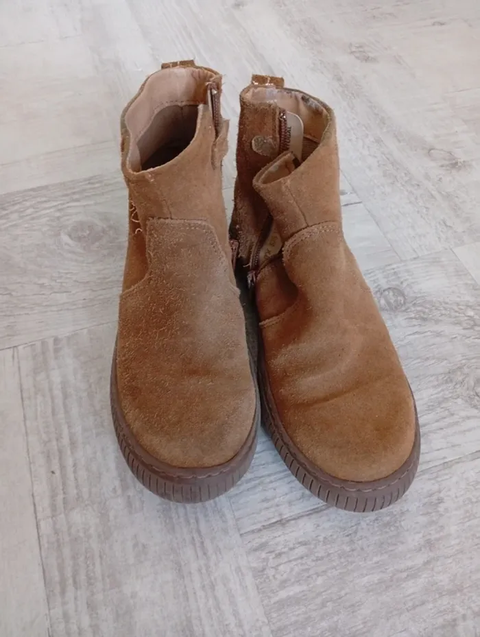 Chaussures bottines bottes fille 34 - photo numéro 2