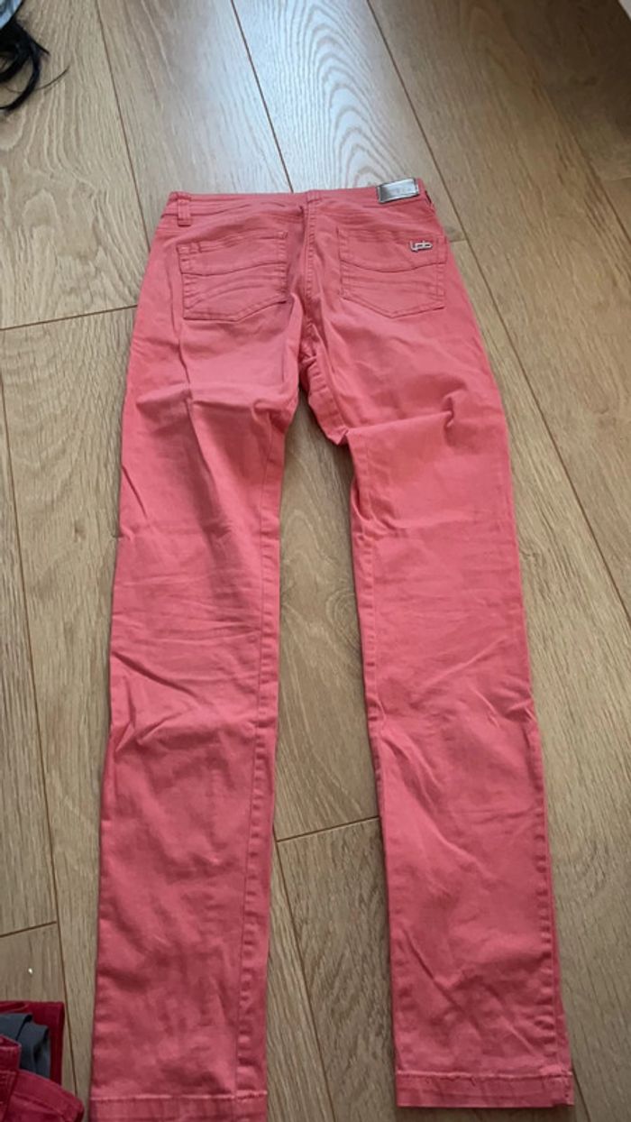 Pantalon slim corail LPB - photo numéro 3