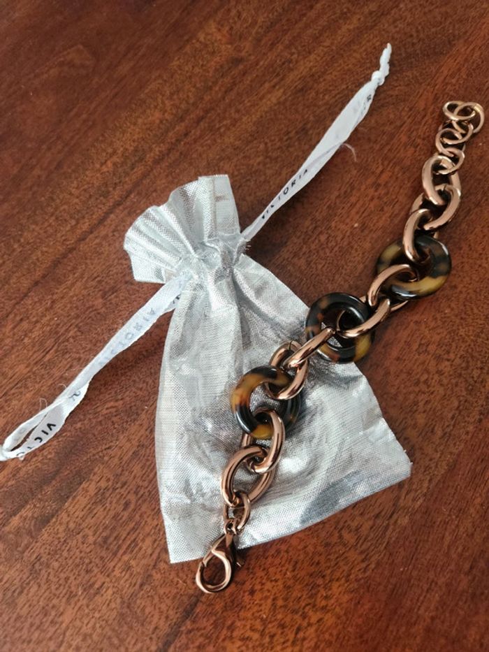 Bracelet Marron Cuivre Victoria Neuf