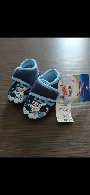 Chaussons garçon pat patrouille 19