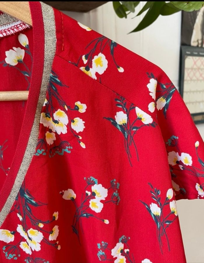 Blouse TU fleurie - photo numéro 4