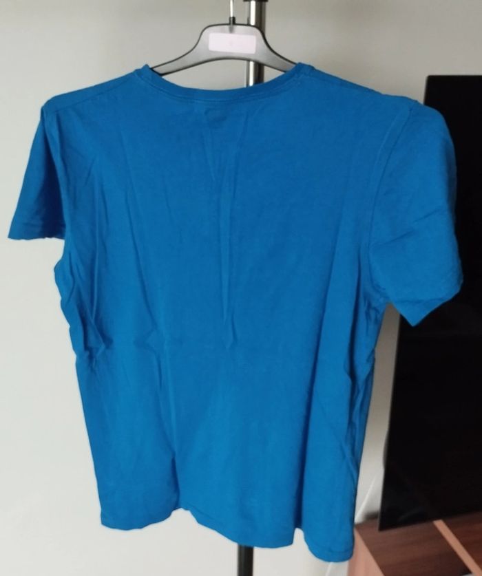 T-shirt bleu - photo numéro 4