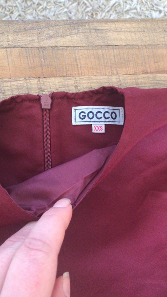 Robe gocco Bordeaux - photo numéro 2