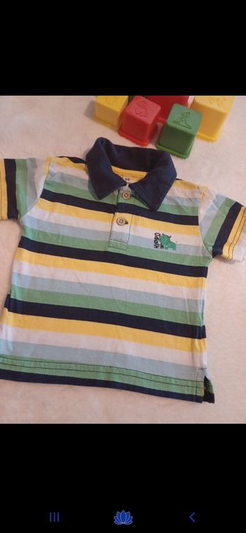 Polo bébé taille 6 mois